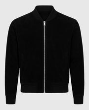 David Beckham Suede Leather  Jacket