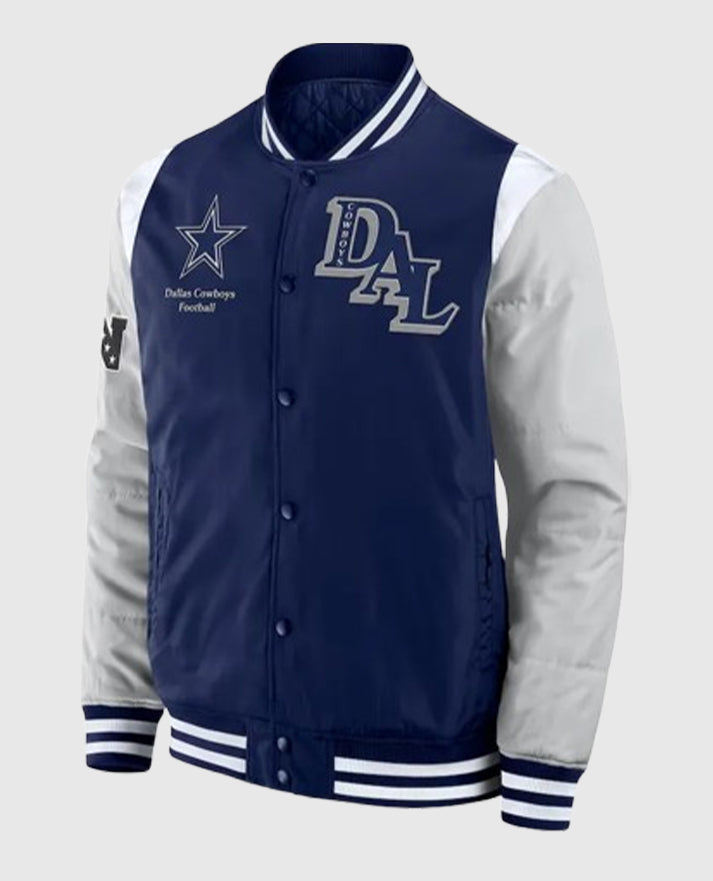 Elements Elite Dallas Cowboys Navy Jacket