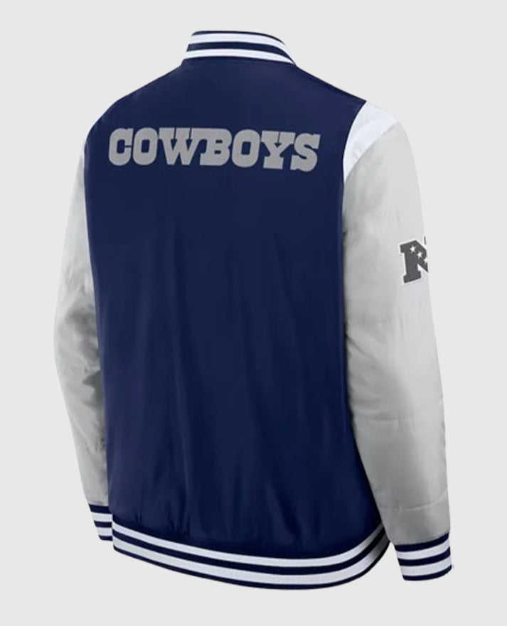 Elements Elite NFL Dallas Cowboys Navy Jacket