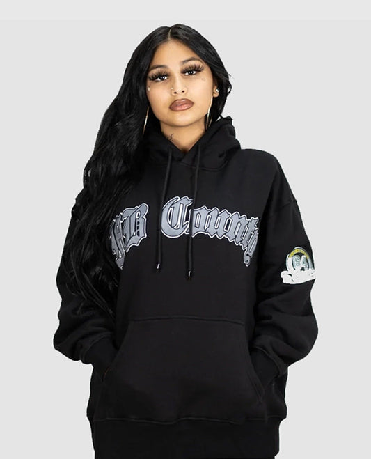 FB County Black Pullover Hoodie