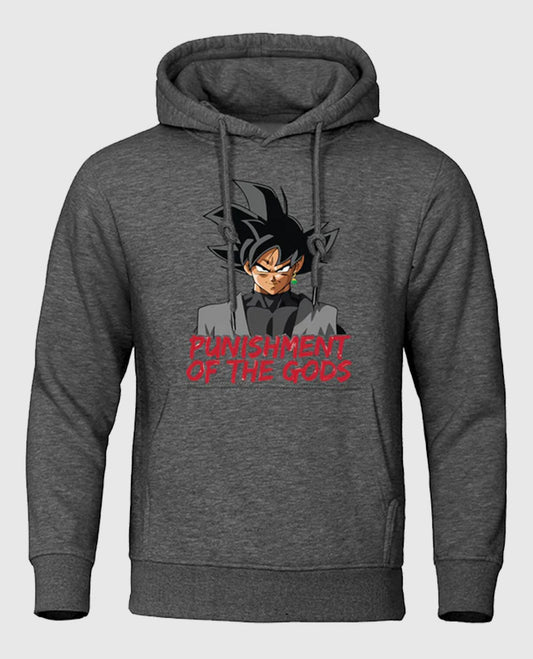 Goku Punishment Gray Hoodie