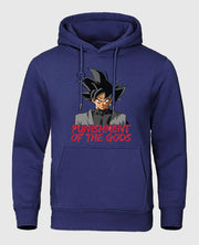Goku Punishment Navy Blue Hoodie
