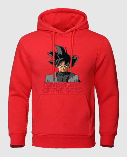 Goku Punishment Red Hoodie