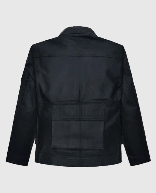 Harrison Ford The Empire Strikes Back Leather Black Jacket