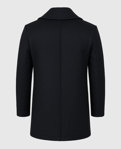 Harry Da Souza MobLand Black Woolen Coat