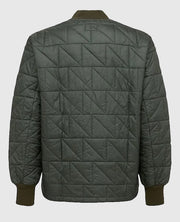 Jabari Banks Bel-Air 2022 quilted Gray Jacket