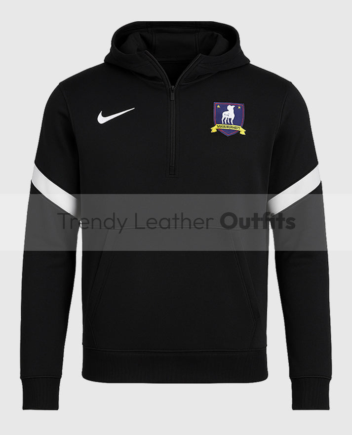  Jamie Tartt Black Hooded Track Jacket