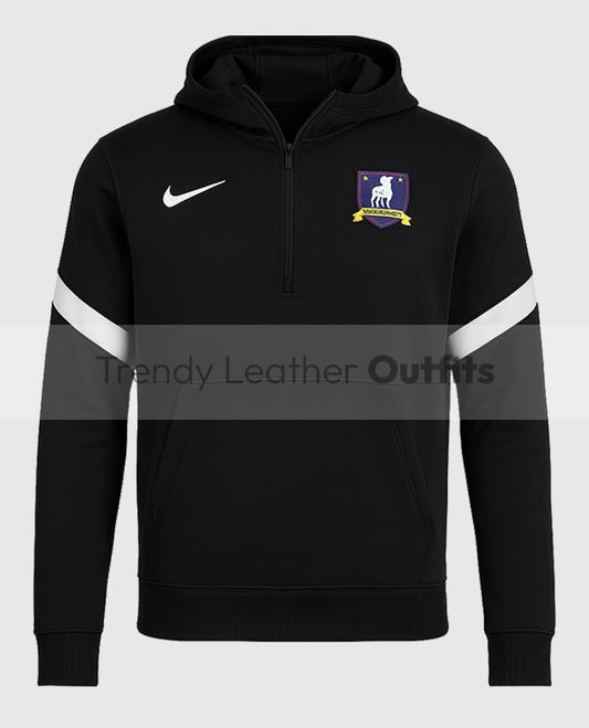  Jamie Tartt Black Hooded Track Jacket