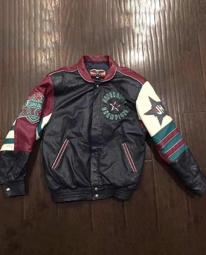 Jeff Hamliton Dallas Cowboy Leather jacket