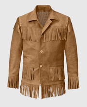 Jon Voight Midnight Cowboy Leather Brown Jacket
