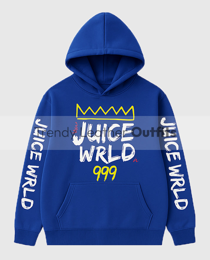 Juice WRLD 999 Blue Hoodie