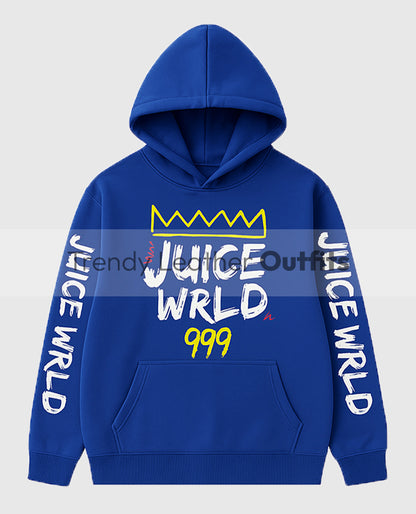 Juice WRLD 999 Blue Hoodie
