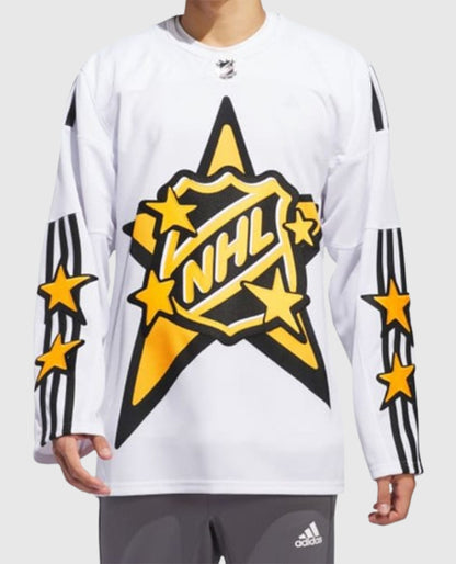 Justin Bieber NHL All-Star White Jersey