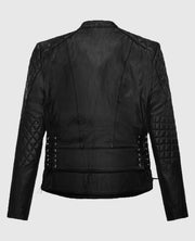 Kristen Stewart Leather Biker Jacket