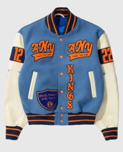 LeBron James NBA 22 Varsity Blue Jacket
