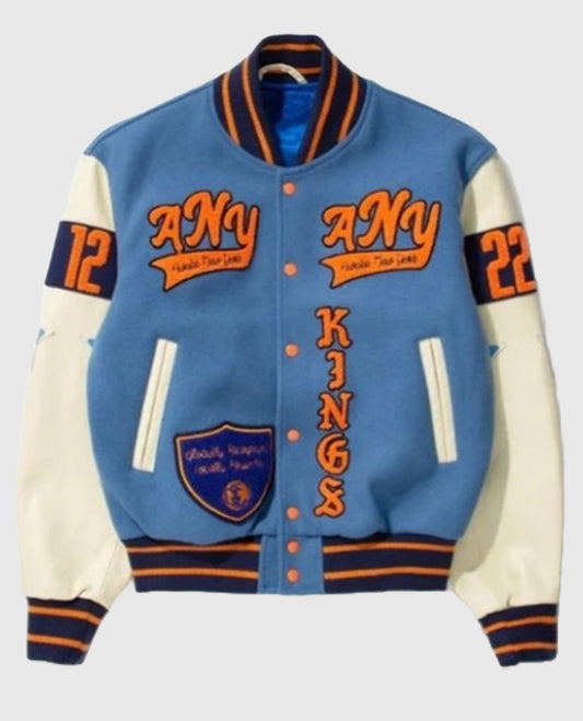 LeBron James NBA 22 Varsity Blue Jacket