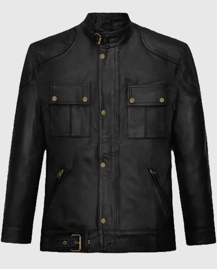  Lee Christmas The Expendables Leather Jacket