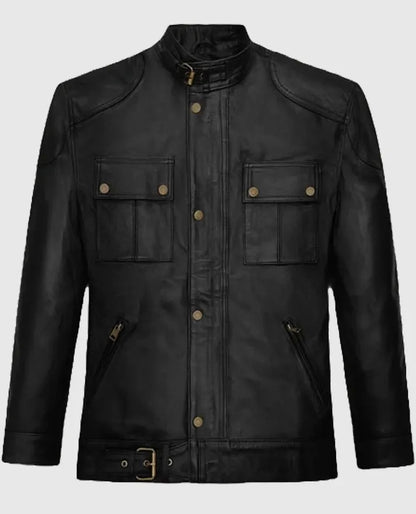  Lee Christmas The Expendables Leather Jacket