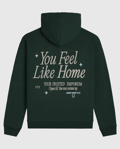 Lonely Ghost Green Hoodie