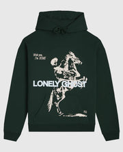 Lonely Ghost Green Pullover Hoodie