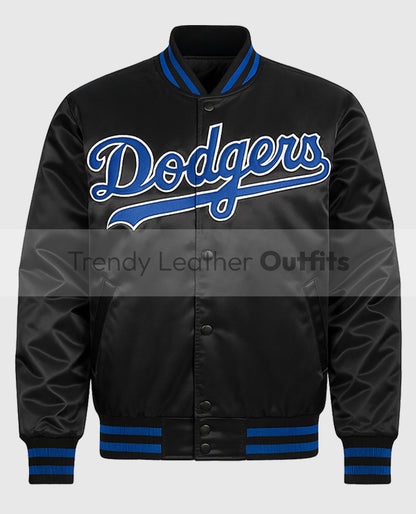 Los Angeles Dodgers Black Jacket