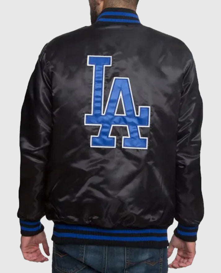 Los Angeles Dodgers Black Varsity Jacket