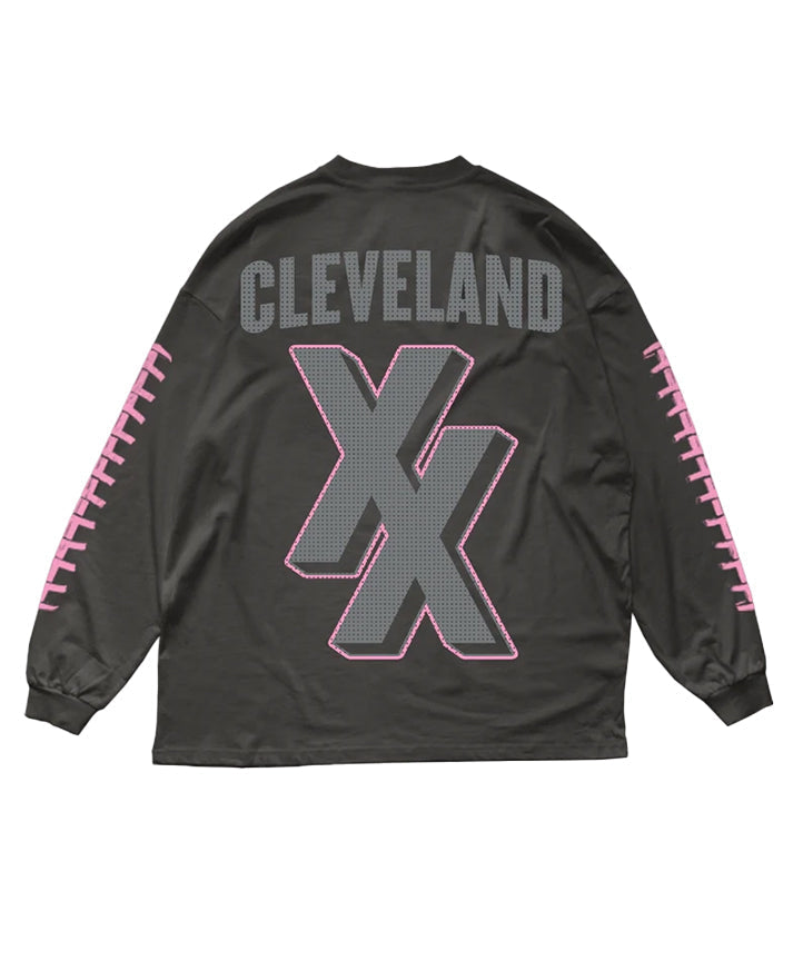 MGK X Cleveland Browns Long Sleeve Black Tee