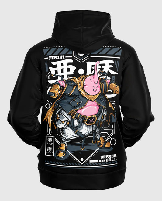 Majin Buu Dragon Ball Z Black Hoodie