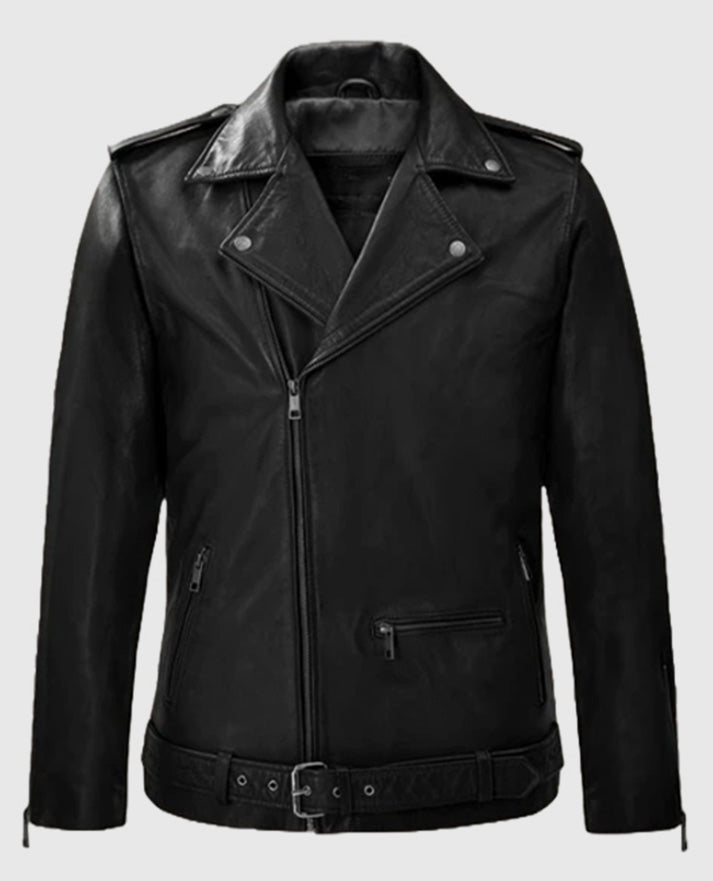 Men's Black Rutland Riding Leather Jacket