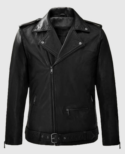 Men's Black Rutland Riding Leather Jacket
