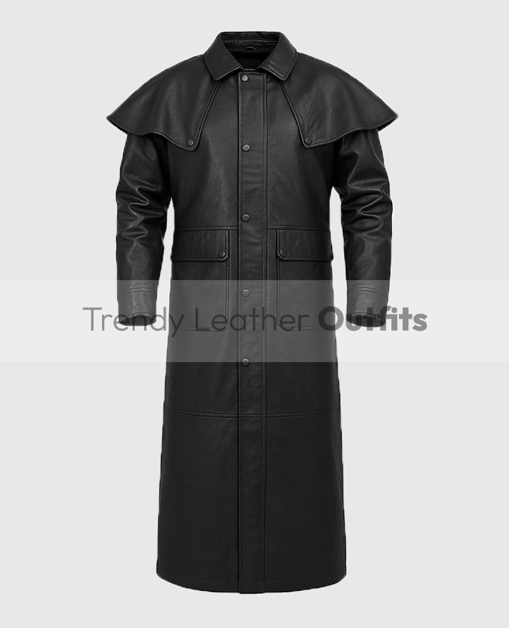 Men's Leather Duster