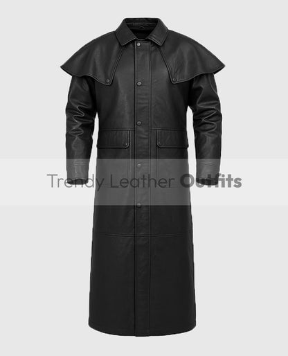 Men's Leather Duster