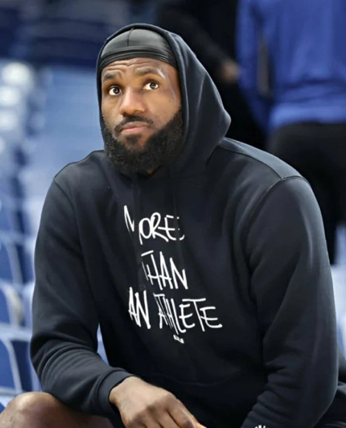 More Than An Athlete LeBron James Black  Hoodie