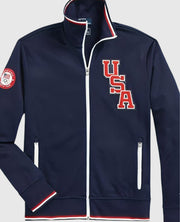 Olympics Team USA Track Blue Jacket