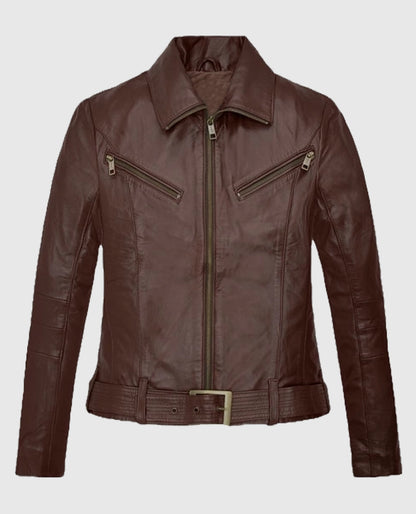 Rachel Nichols The Rise of Cobra Leather Jacket