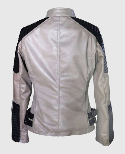 Rosita Espinosa The Walking Dead Leather Biker Jacket