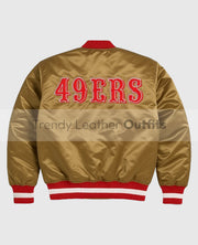 San Francisco 49ers Gold Jacket