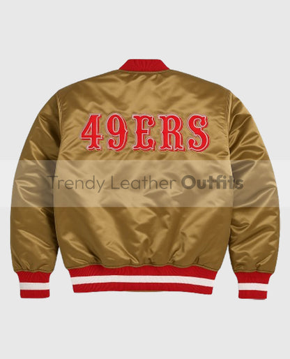 San Francisco 49ers Gold Jacket