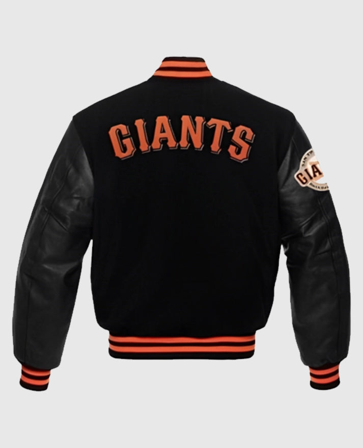 San Francisco Giants Black Varsity Jacket
