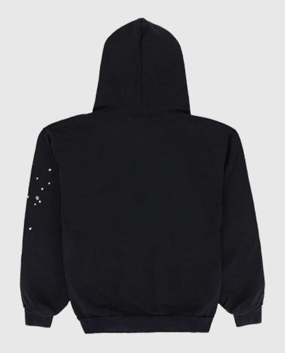 Sp5der I Heart SP5 Souvenir Black Hoodie