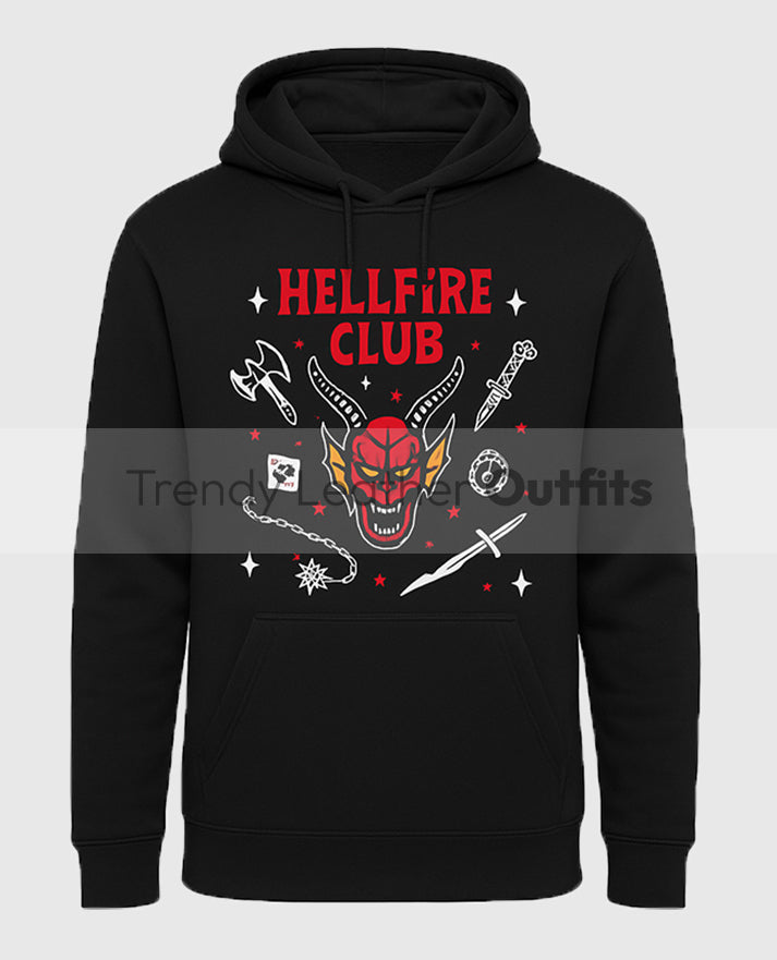 Stranger Things Hellfire Club Hoodie