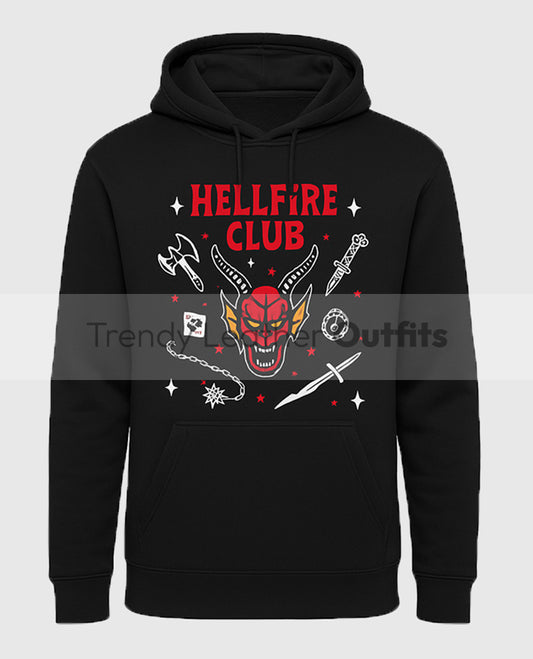 Stranger Things Hellfire Club Hoodie