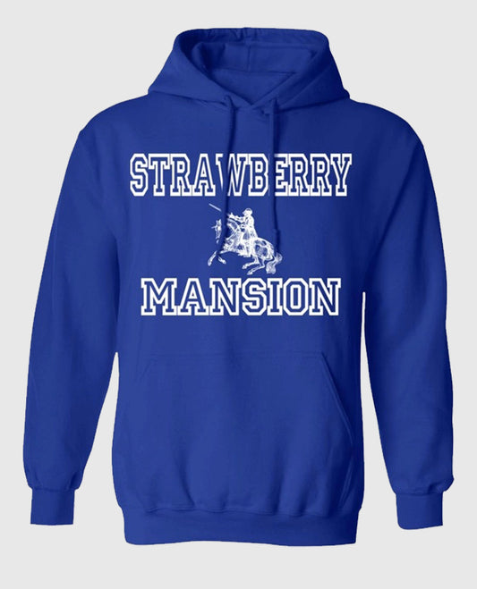 Strawberry Mansion Blue Hoodie