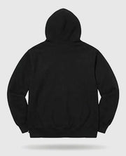 Supreme Cross Box Logo Black Pullover Hoodie
