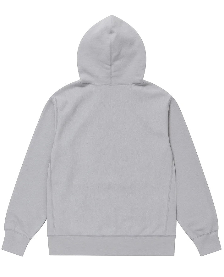 Supreme Cross Box Logo Gray Pullover Hoodie