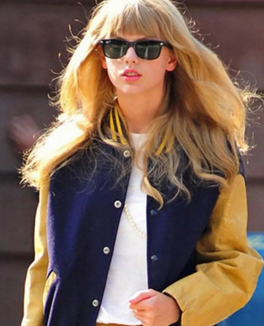 Taylor Swift Varsity Blue & Yellow Jacket