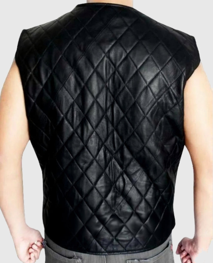 The Walking Dead Governor Leather Vest