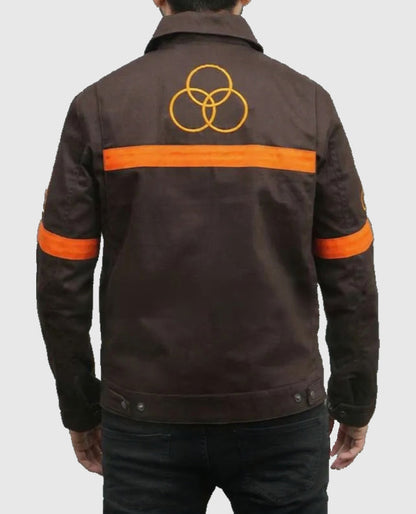 The Walking Dead Rick Grimes Brown CRM Jacket