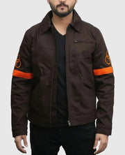 The Walking Dead Rick Grimes CRM Brown Jacket
