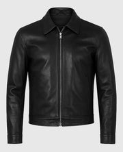 Tom Cruise Mission Impossible 8 Leather Black Jacket